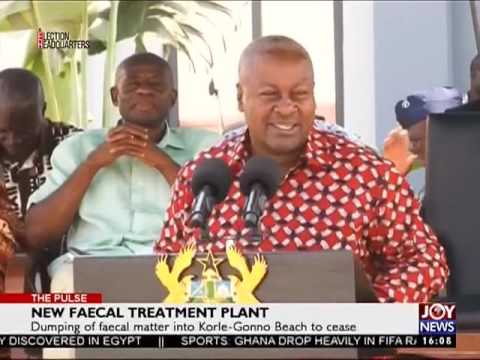 New Faecal Treatment Plant - The Pulse on Joy News (25-11-16)