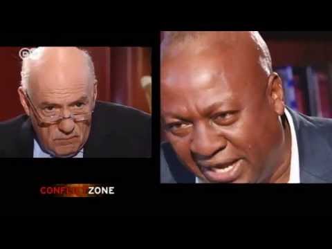Conflict Zone's  Tim Sebastian Interviews John Mahama