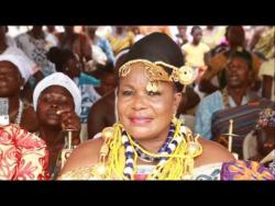 PRESIDENT MAHAMA ATTENDS FESTIVALS AT MEPE AND ADA