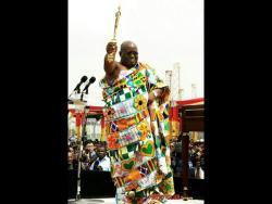 THE SWEARING IN OF NANA ADDO AND DR.  BAWUMIA